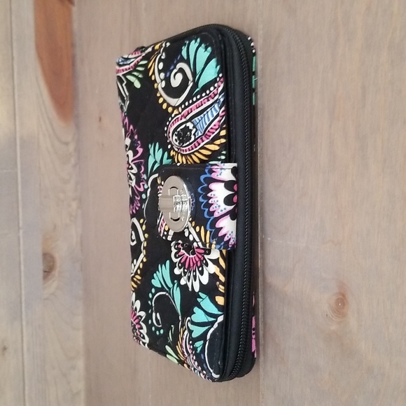Vera Bradley Turn Lock RFID Wallet - Picture 14 of 15